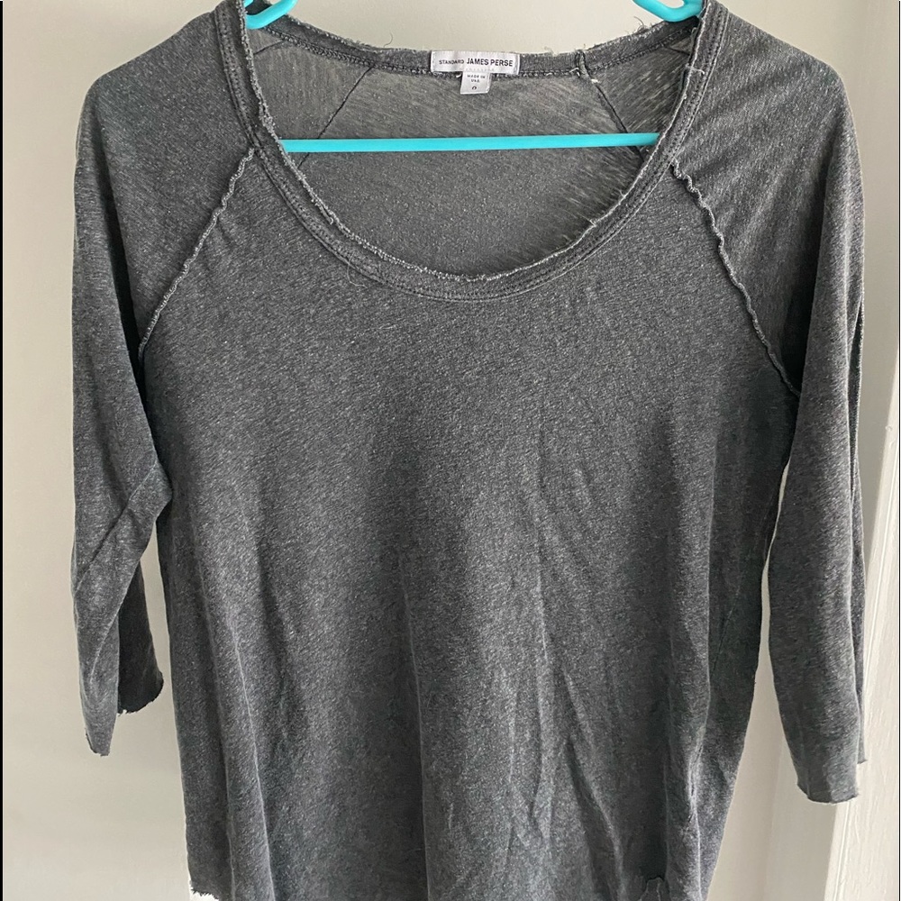 3/4 James perse top